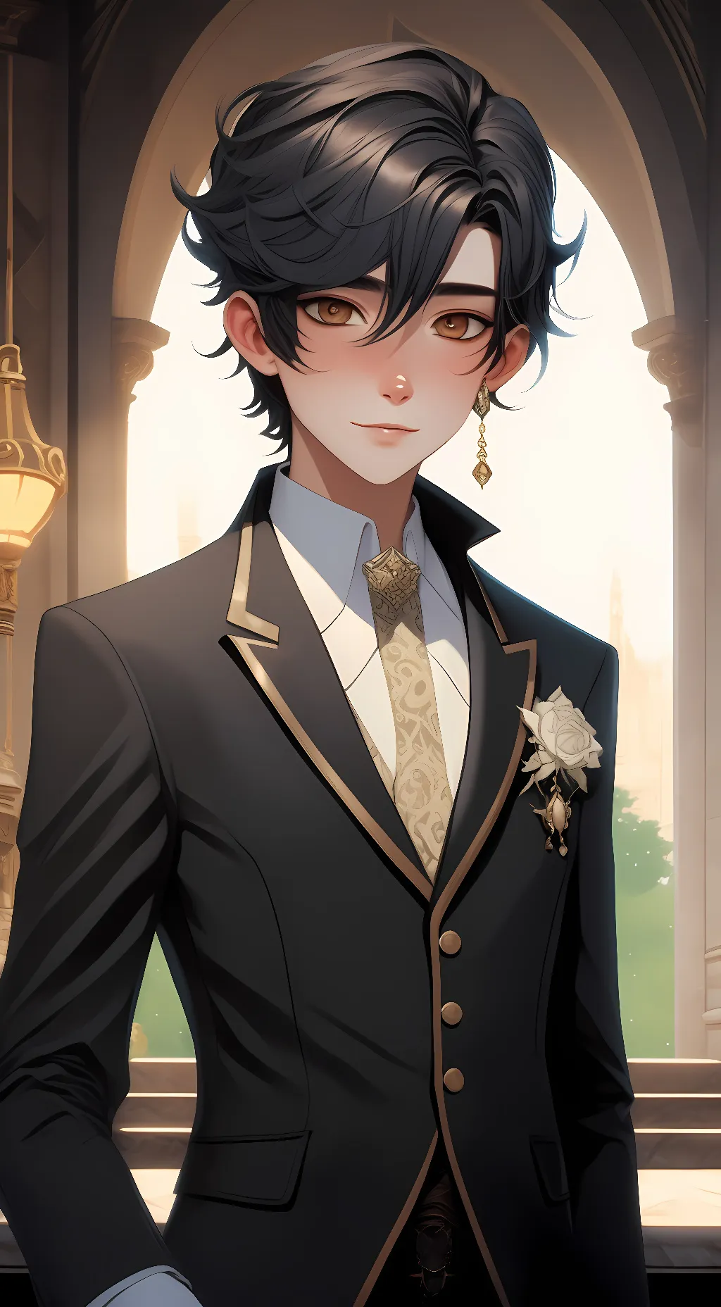 ai character: jame background