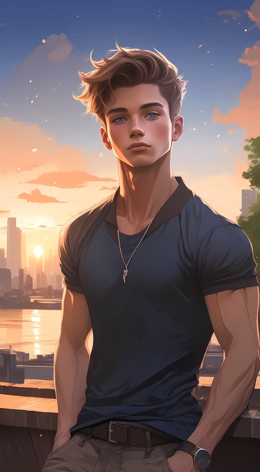 ai character: Rowan background