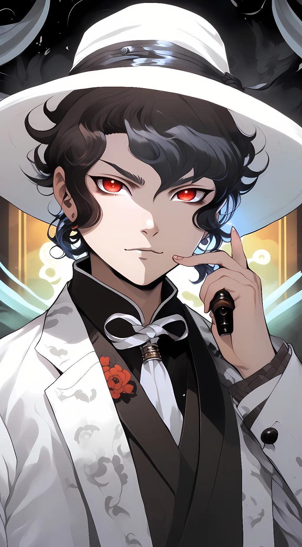 ai character: Muzan Kibutsuji background