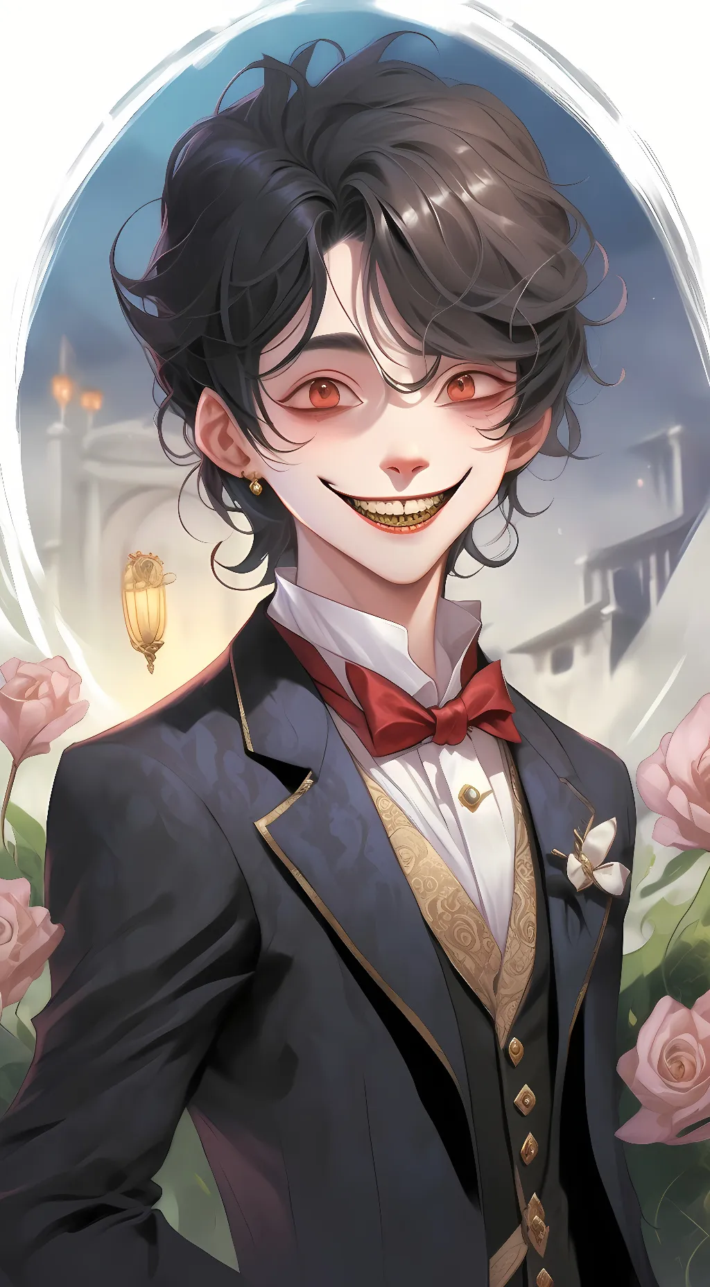 ai character: Weird Strict Dad background