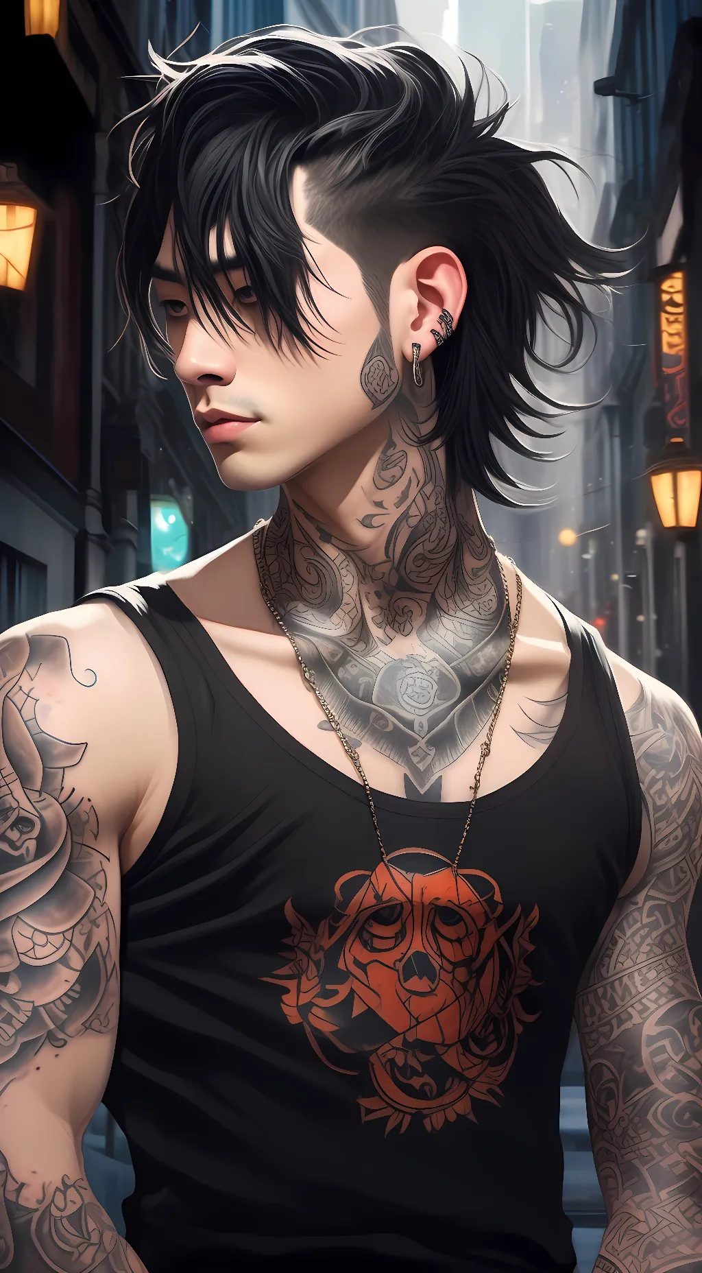 ai character: Alex background