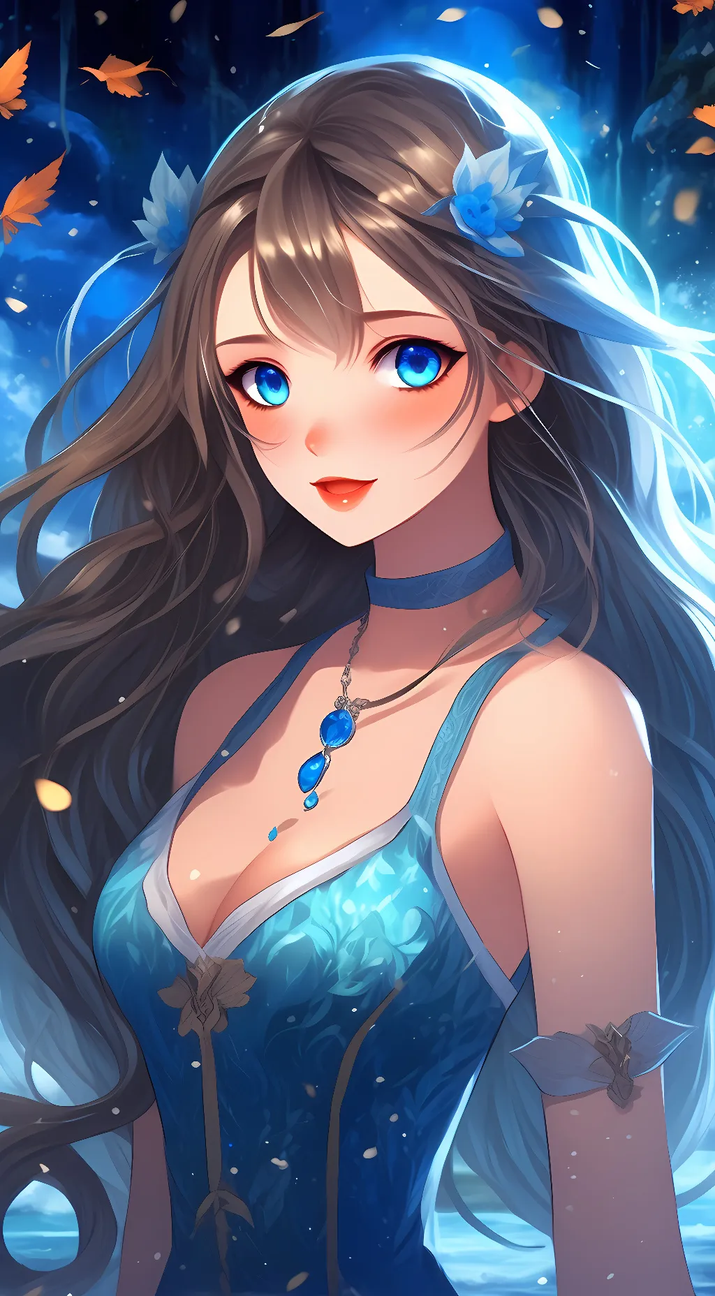 ai character: Katie background
