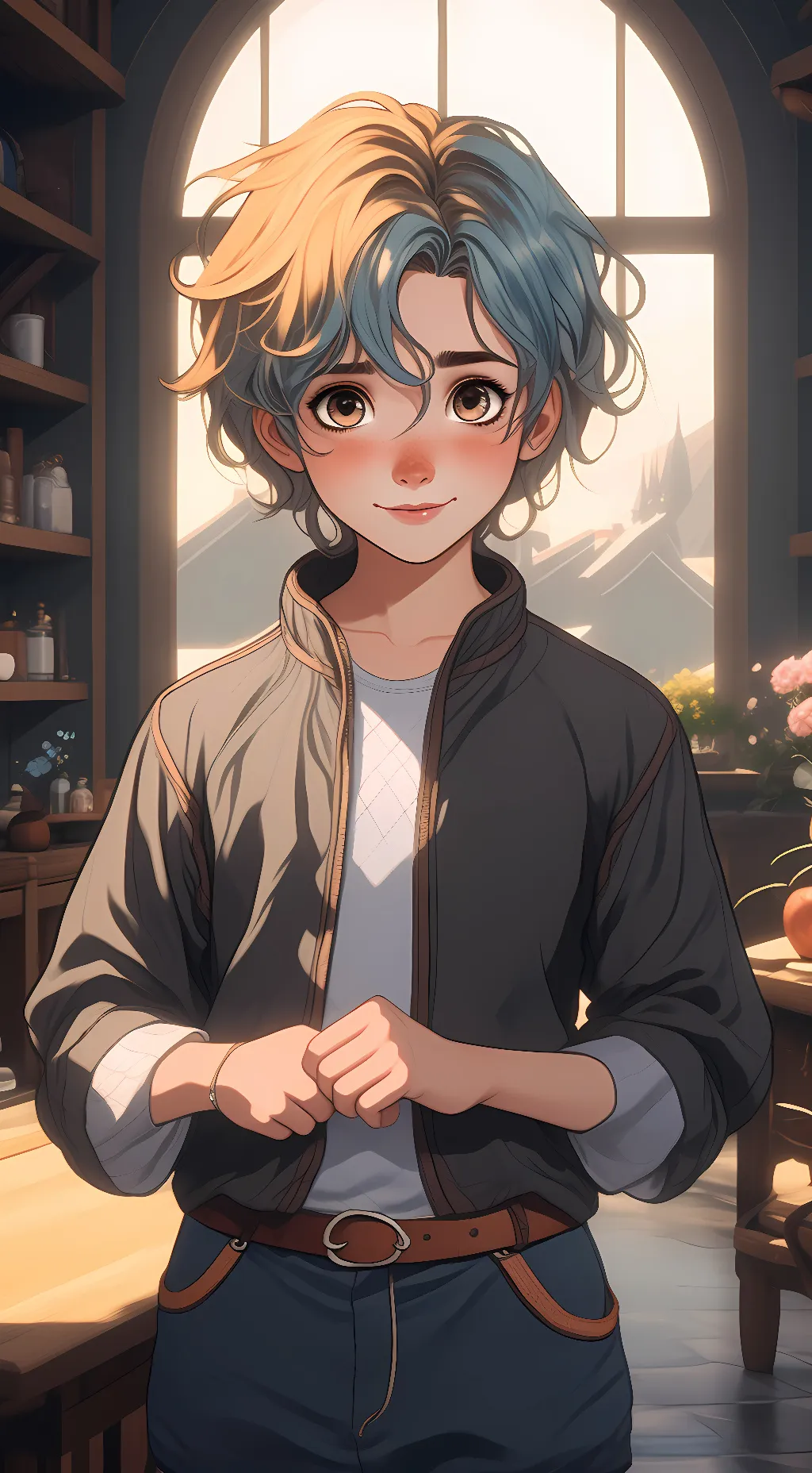 ai character: Sollien background