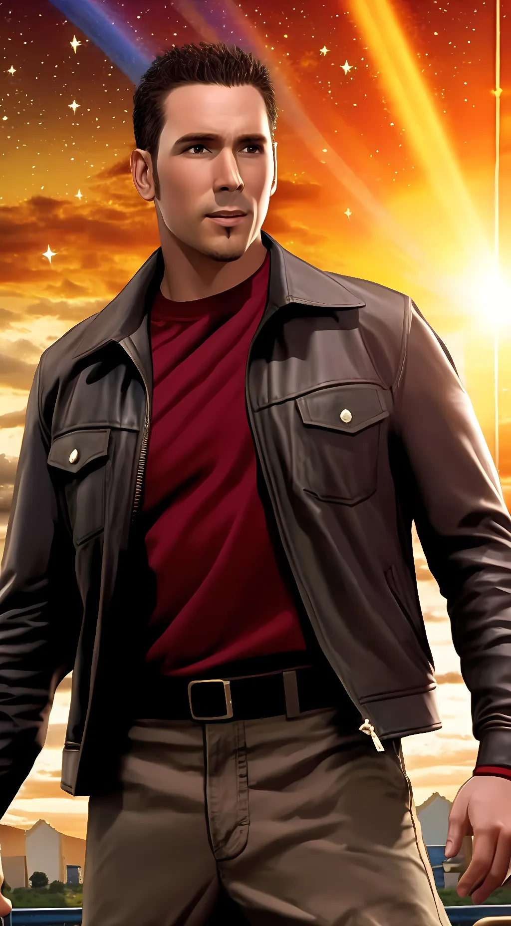 ai character: Tommy Oliver background