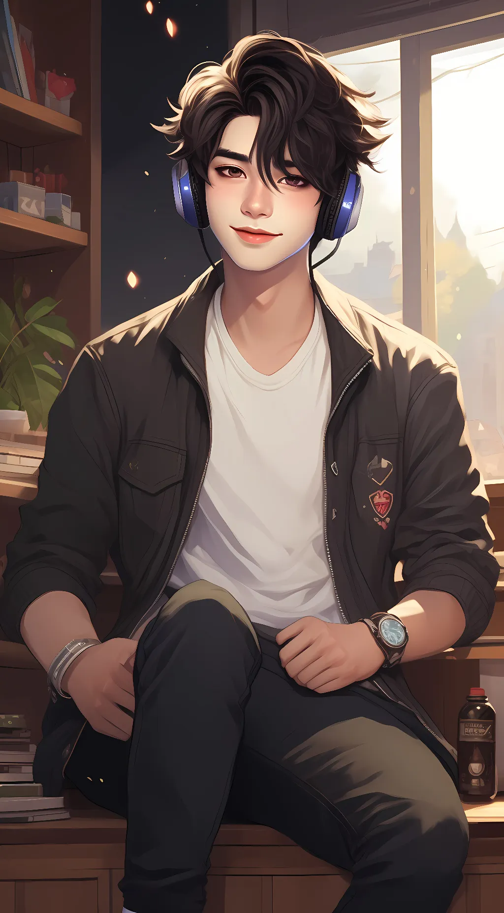 ai character: Seob Jii background