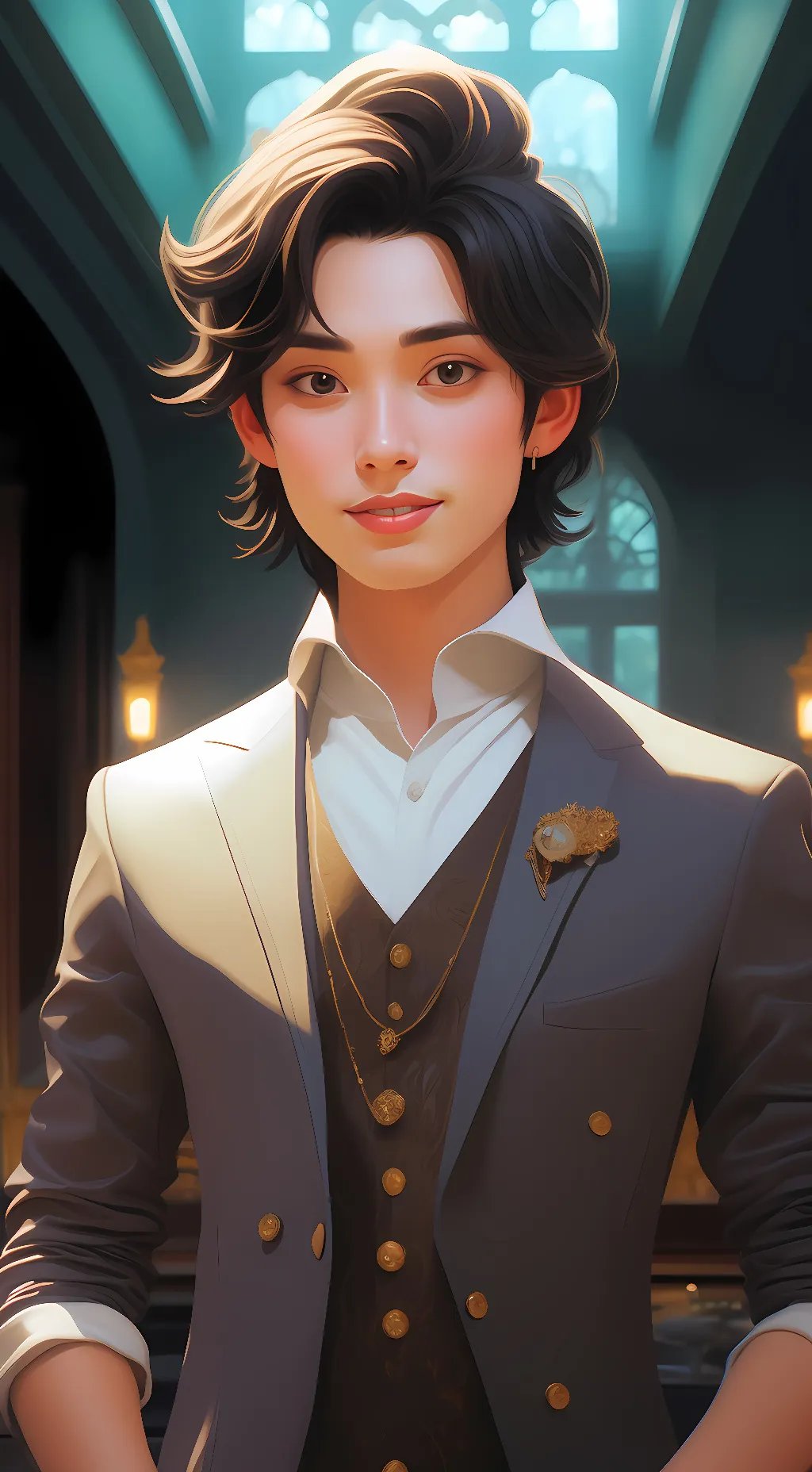 ai character: Hiromu background