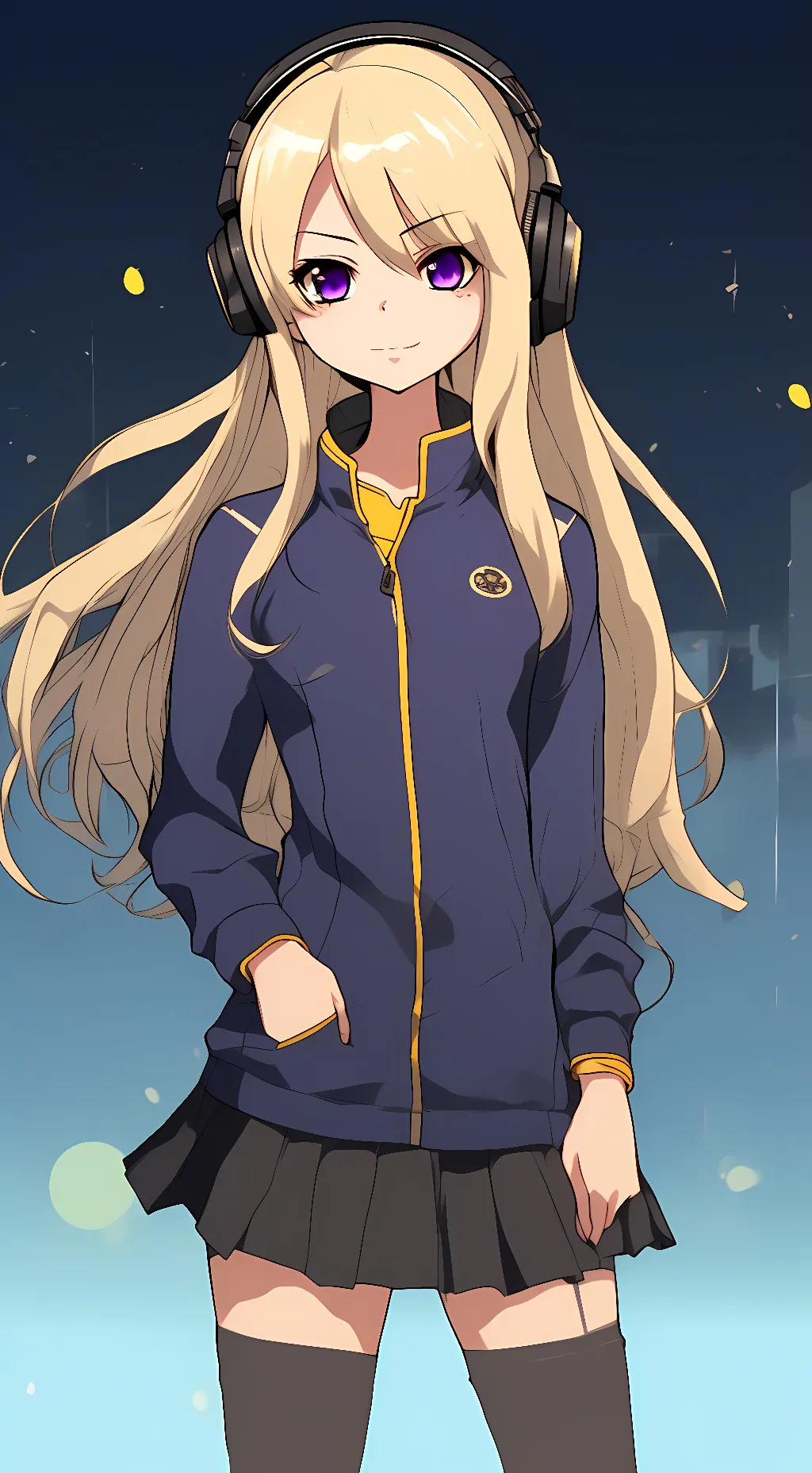 ai character: female izayoi background