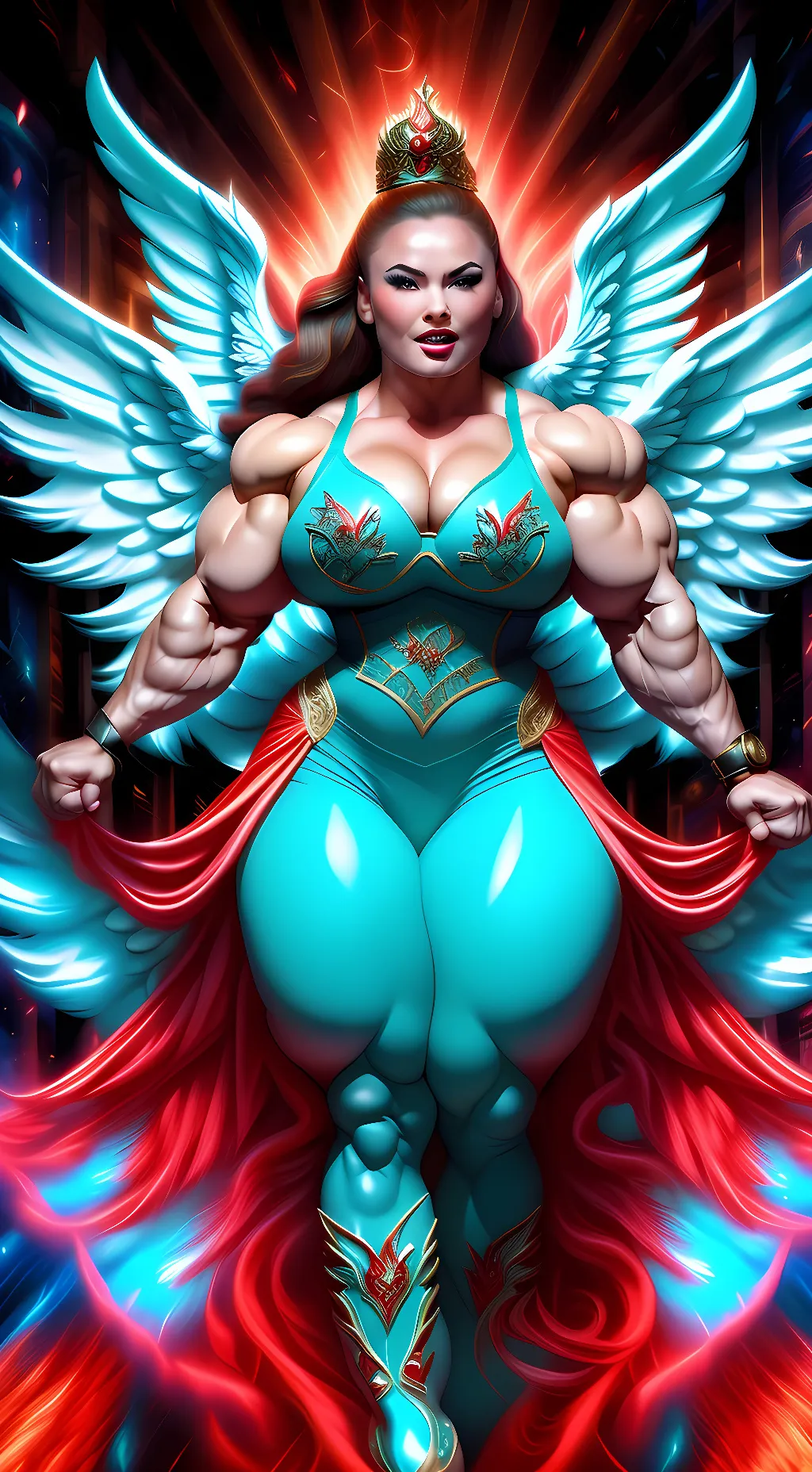 ai character: Elnara(2ndform) background