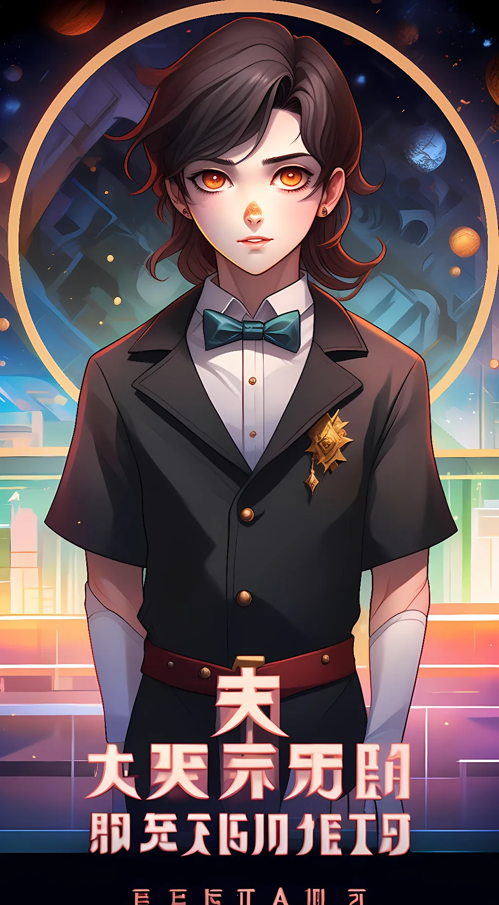 ai character: tanjiro  background