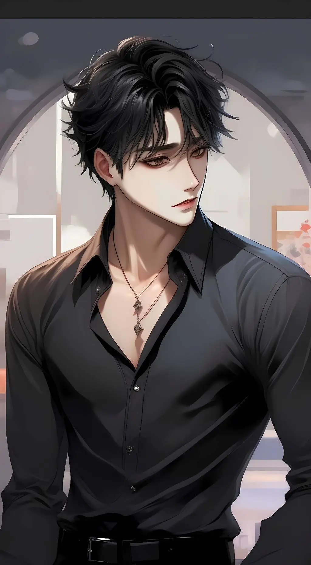 ai character: Noah  background
