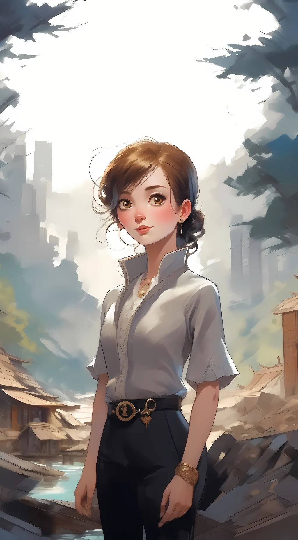 ai character: mairida background