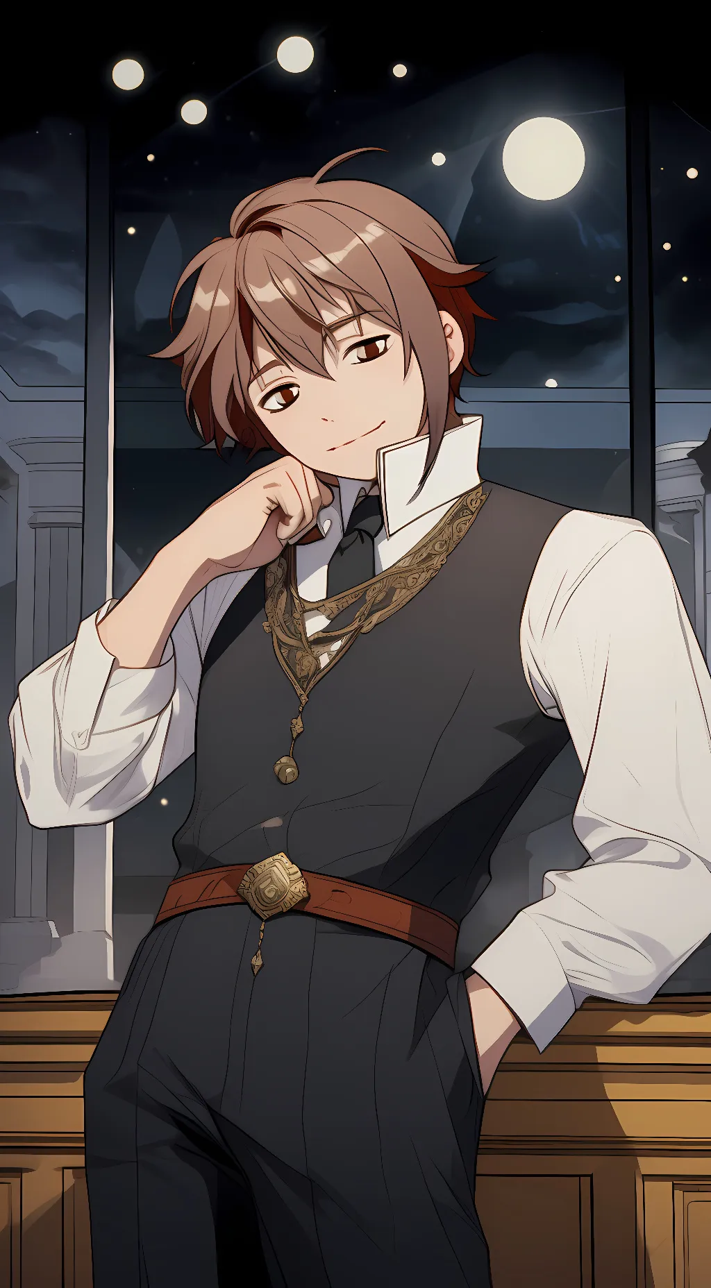 ai character: 🩷Astoflo🩷 background