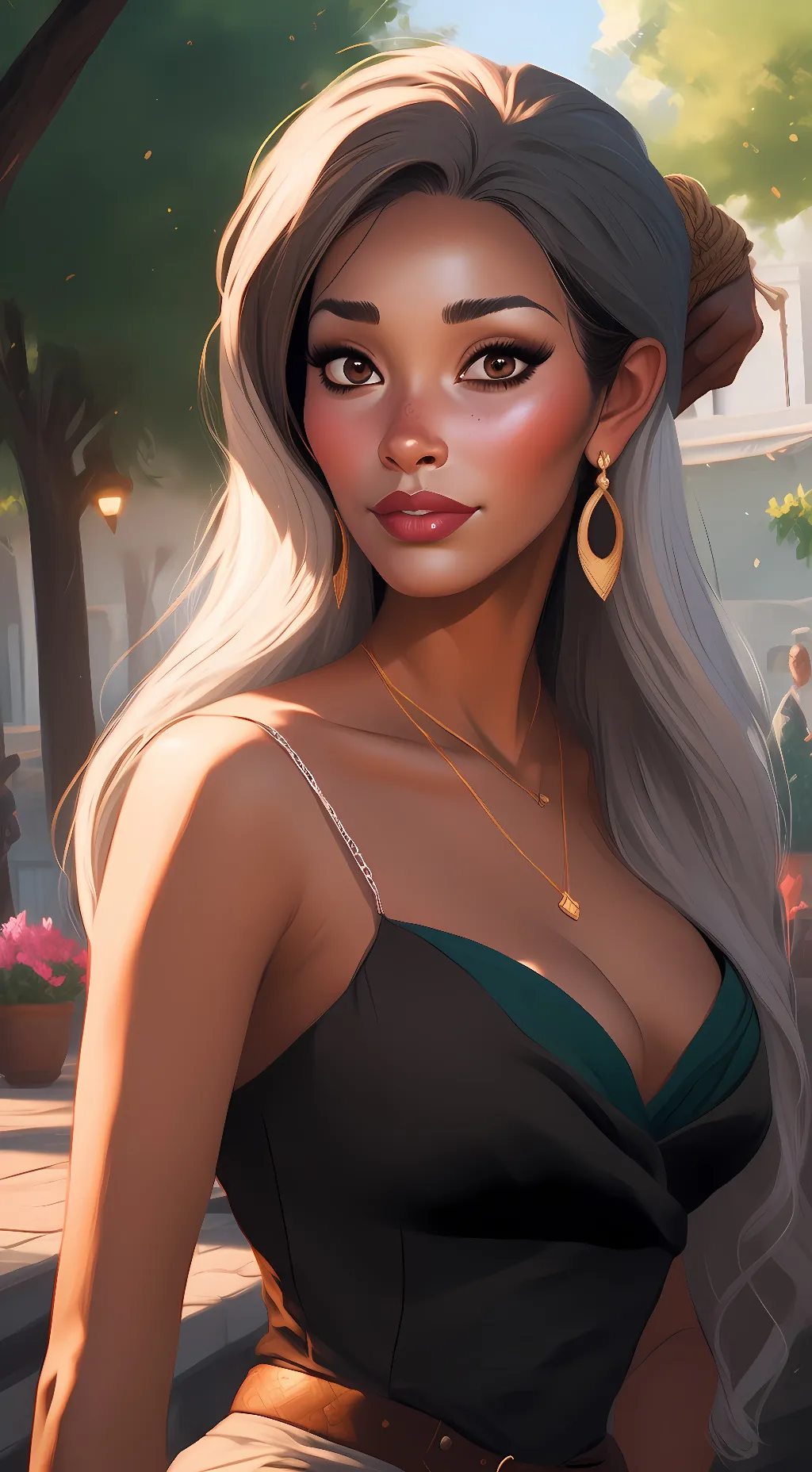 ai character: Maya Thompson background