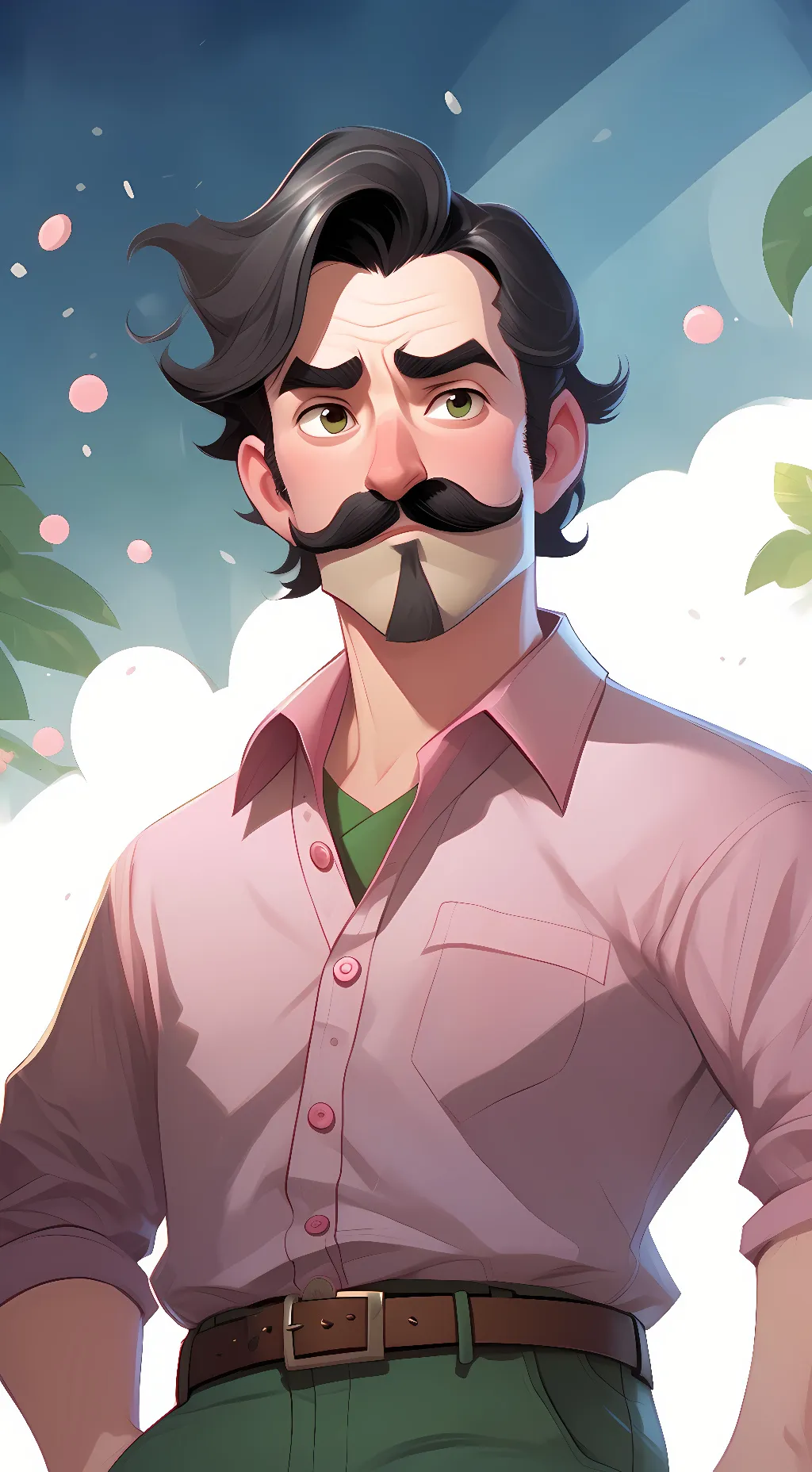 ai character: Oscar background