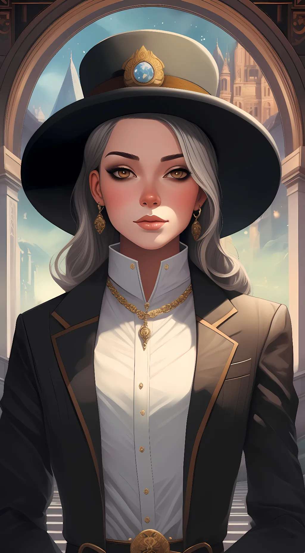 ai character: Alicia background