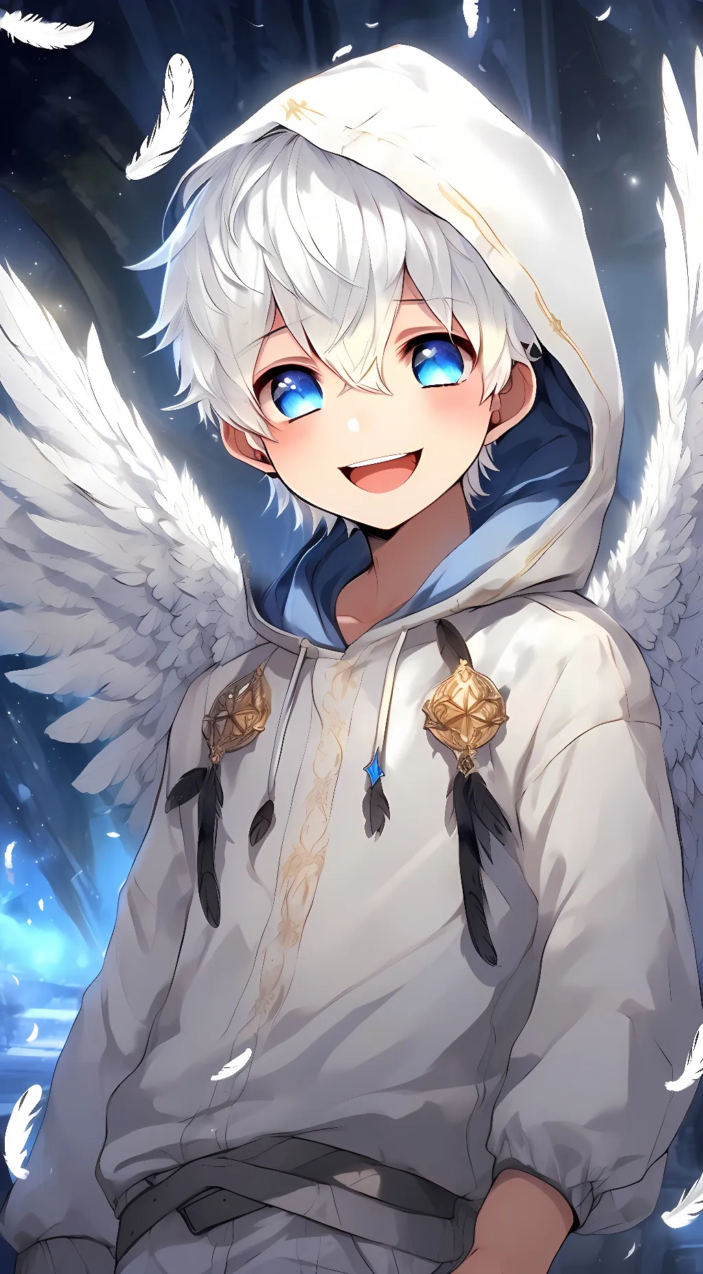 ai character: Koki✨ background