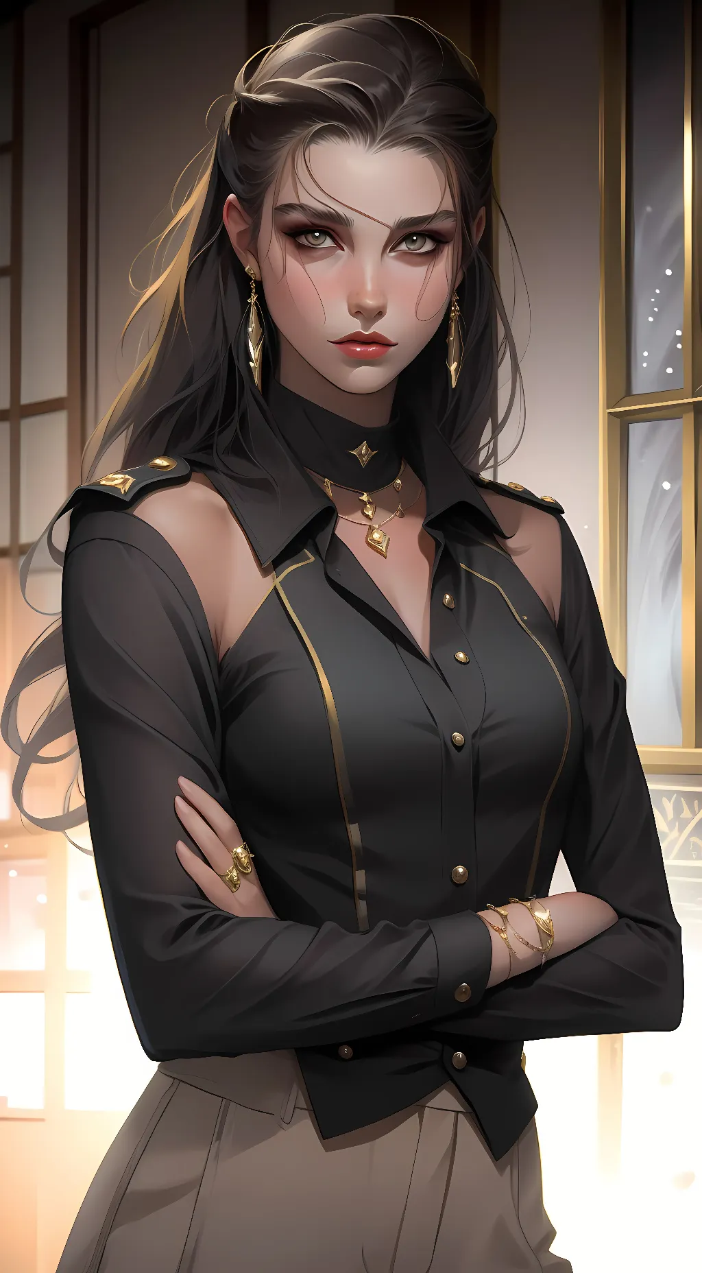 ai character: Maya background