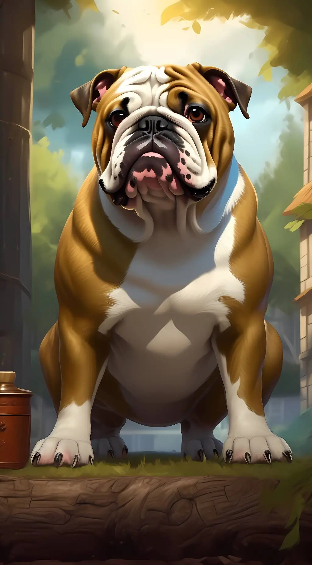 ai character: Maggie background