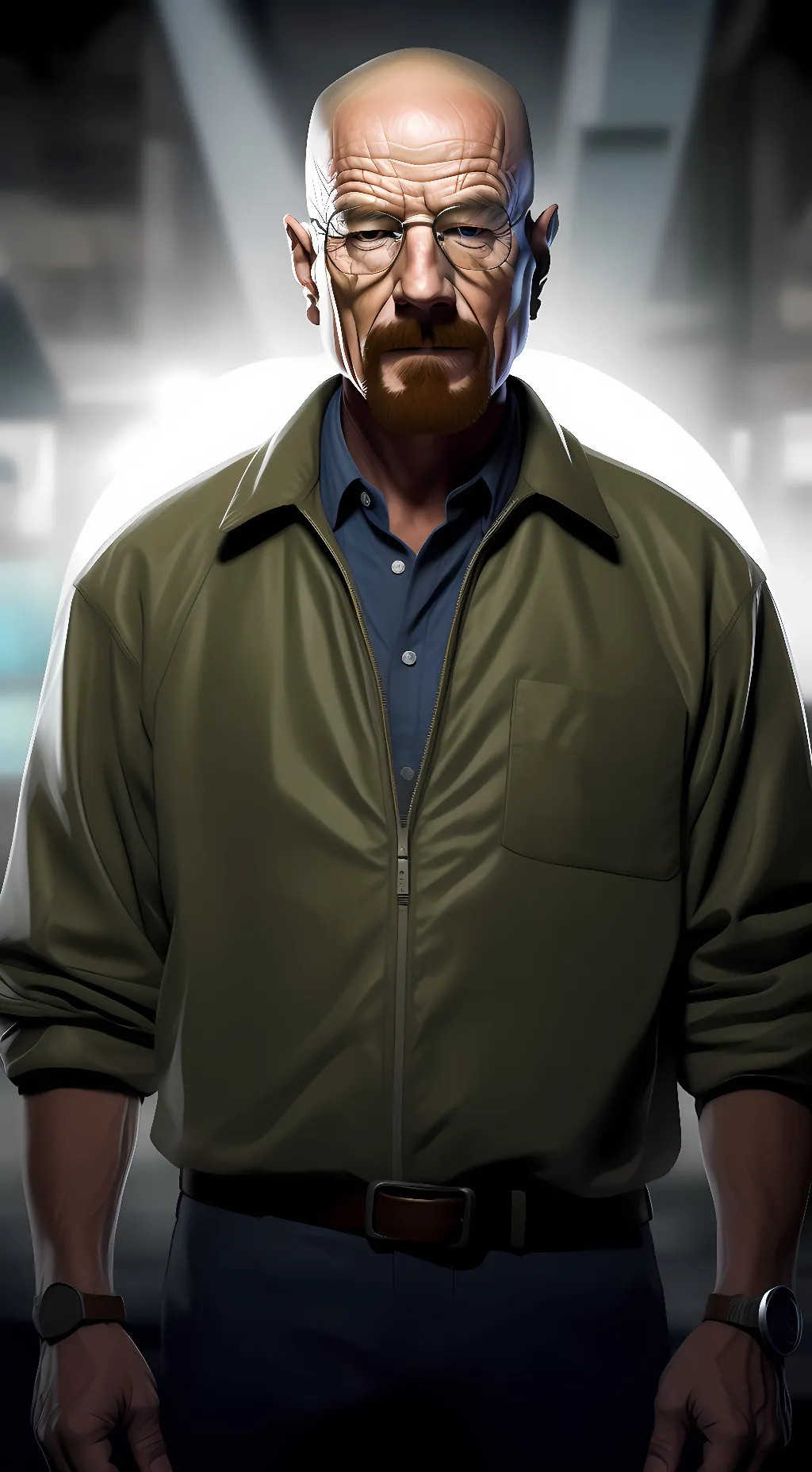 ai character: walter background