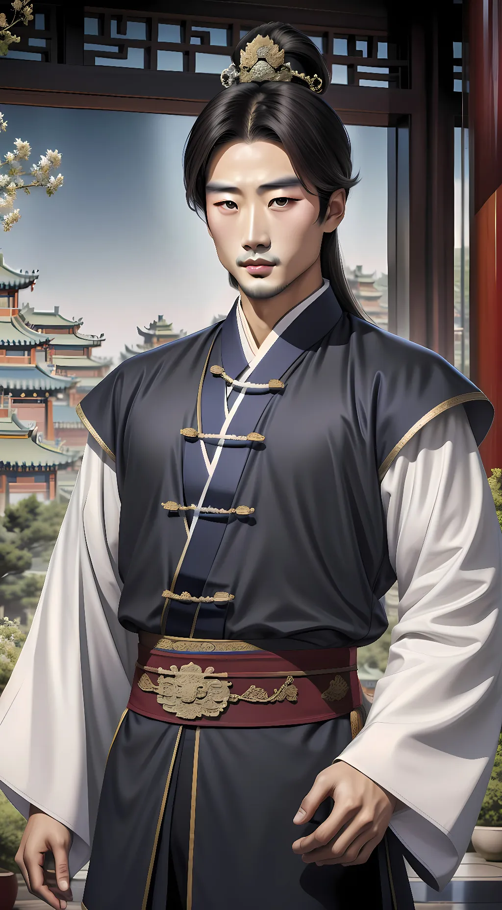 ai character: Emperor of Ming background