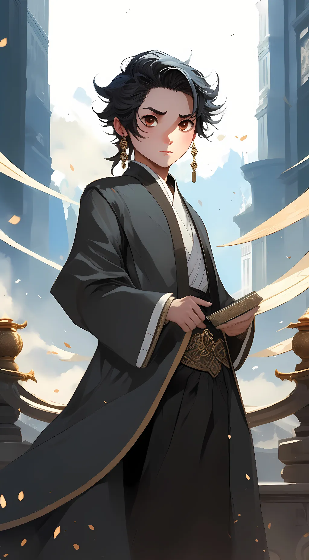 ai character: Tanjro background