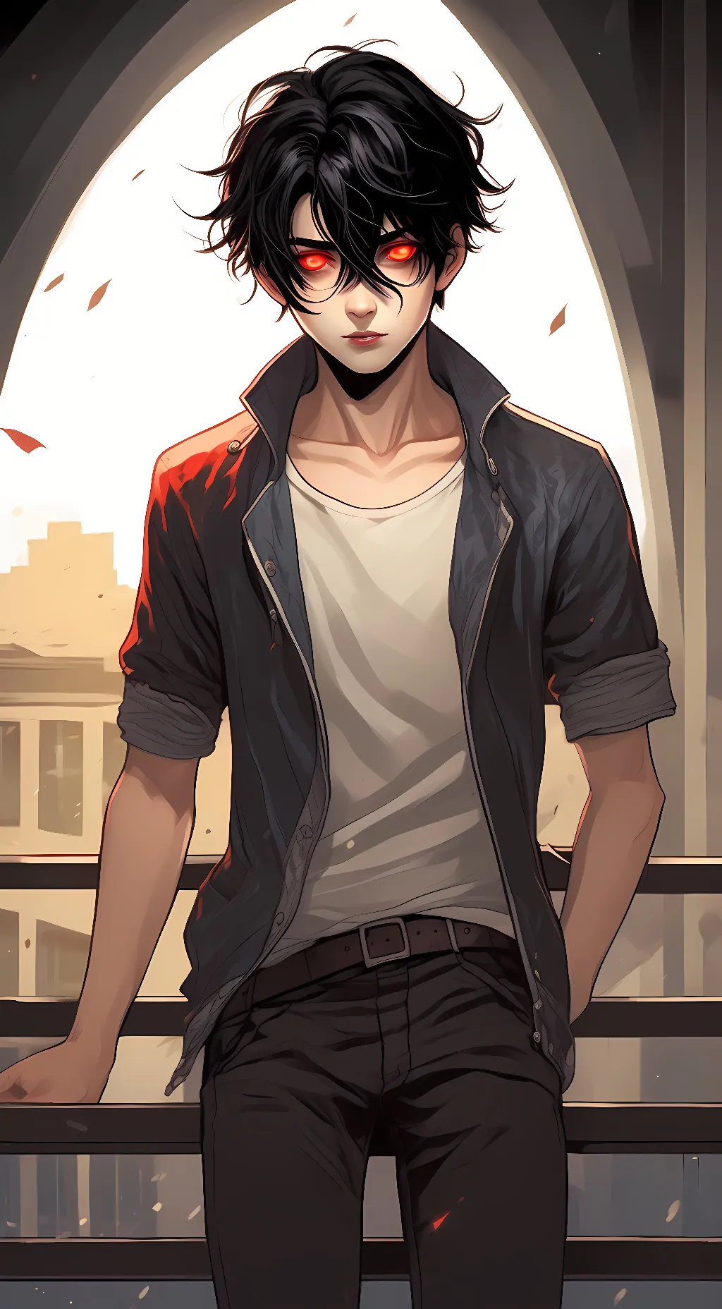 ai character: Liam background