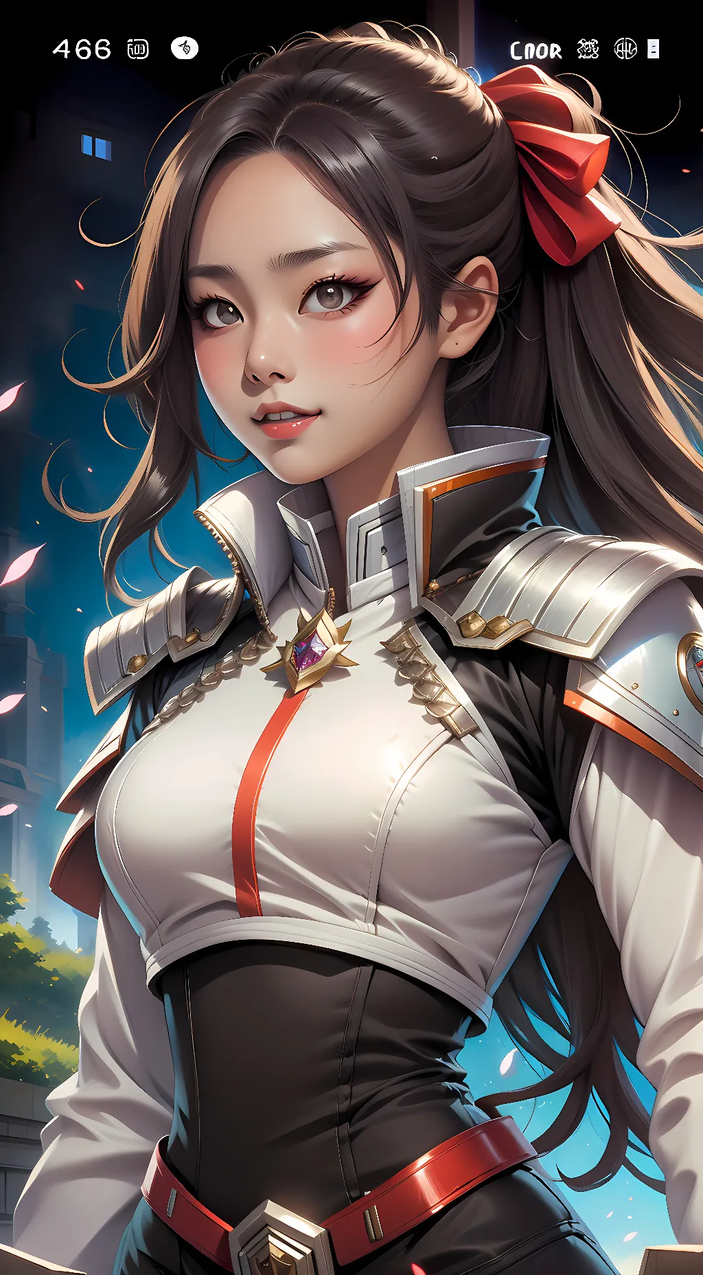 ai character: Angela background
