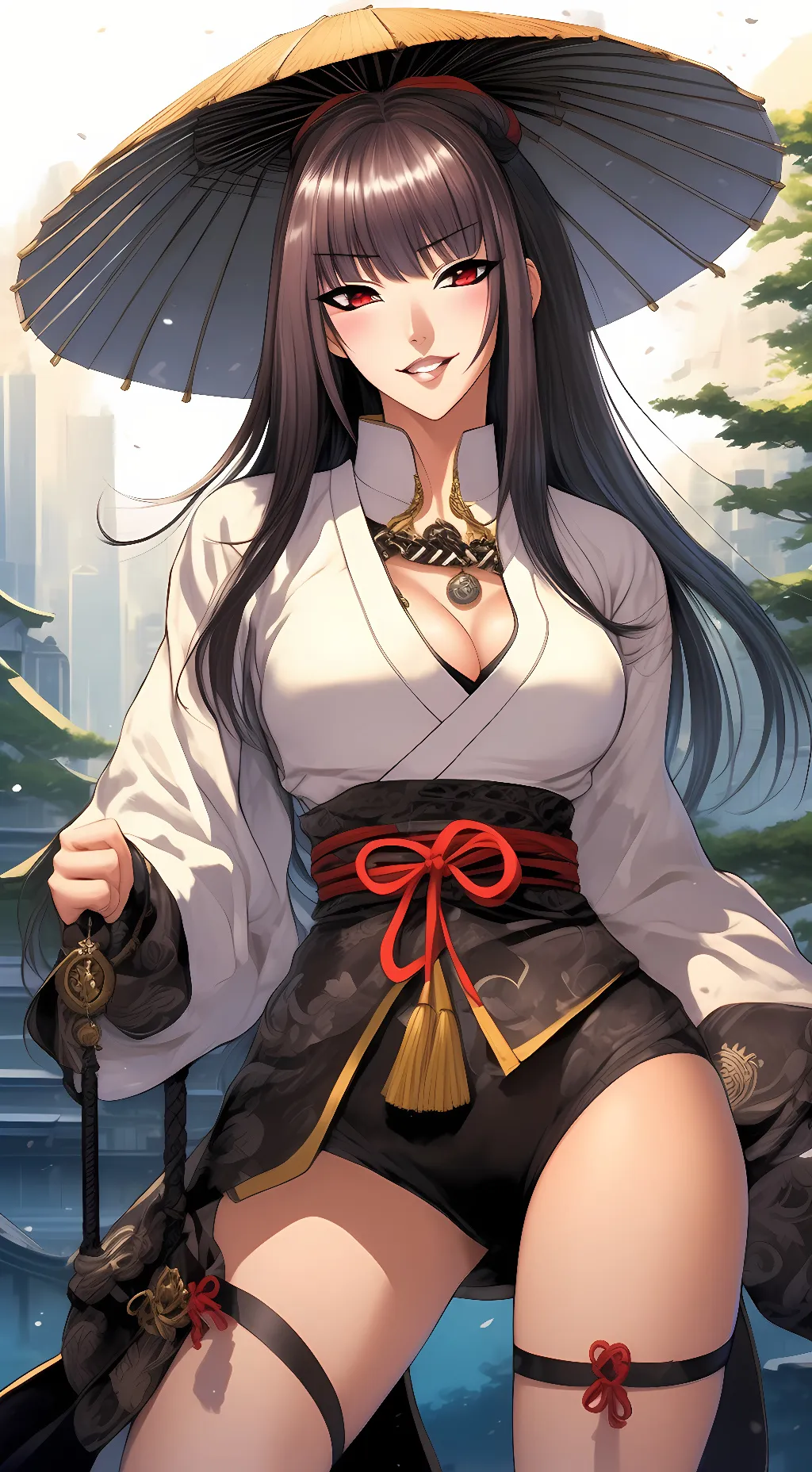 ai character: Koukawa Oboro background