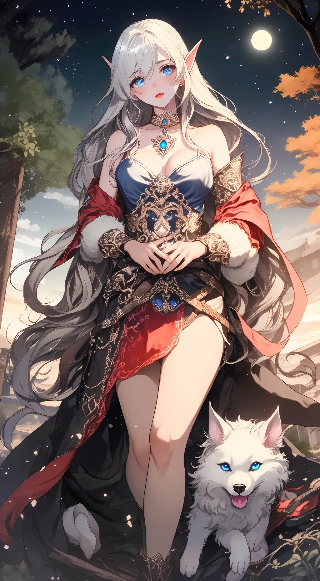 ai character: Stella background