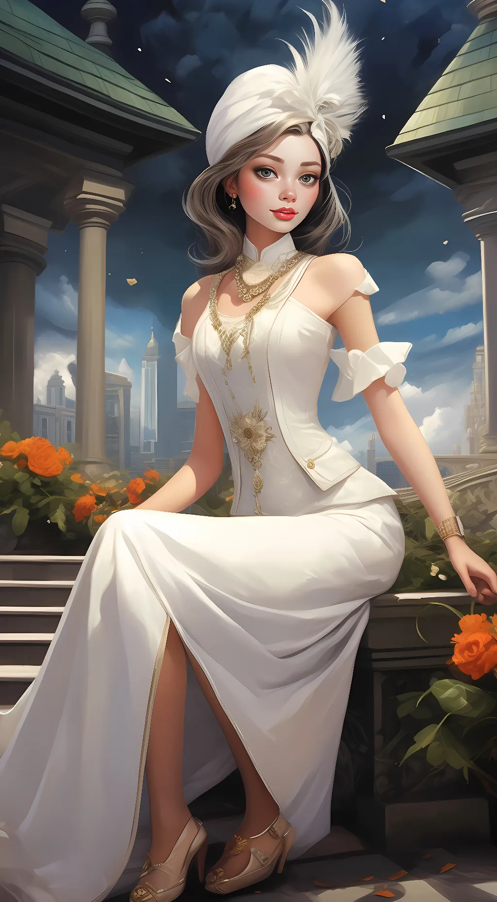 ai character: Anna  background