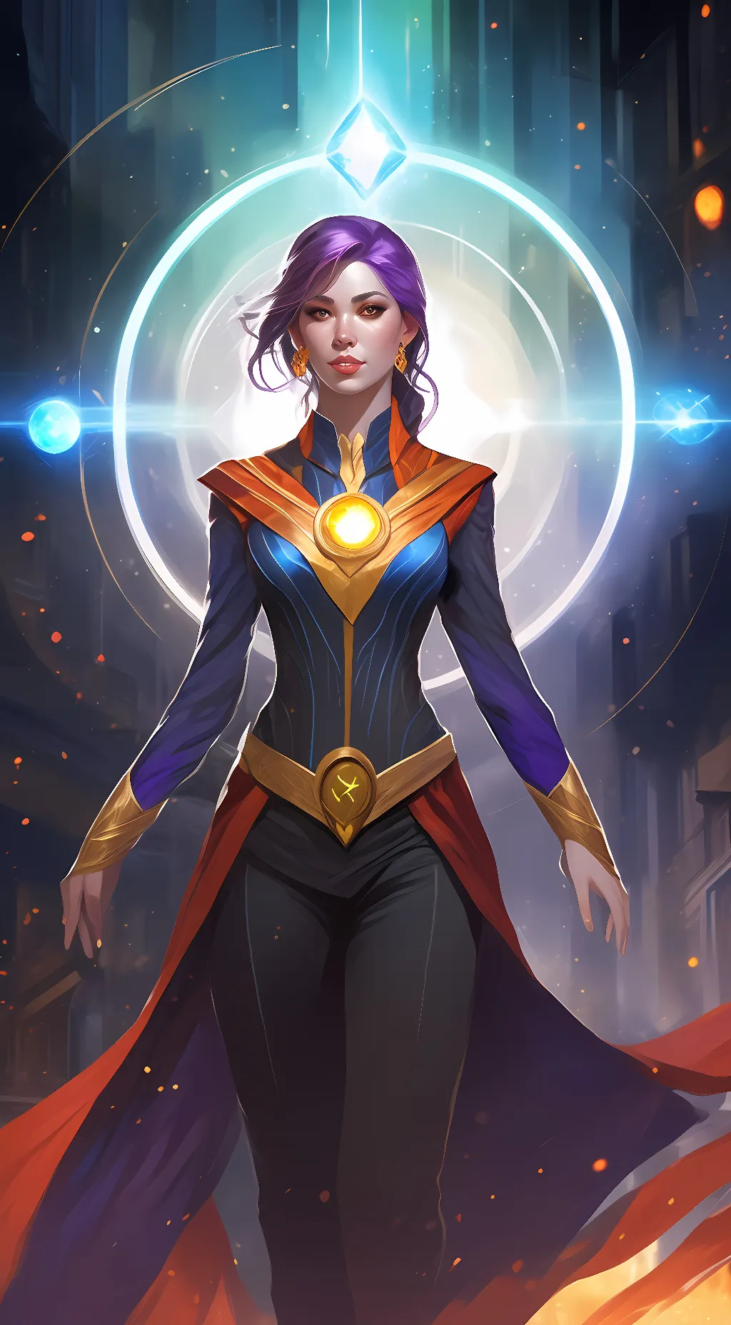 ai character: vera background