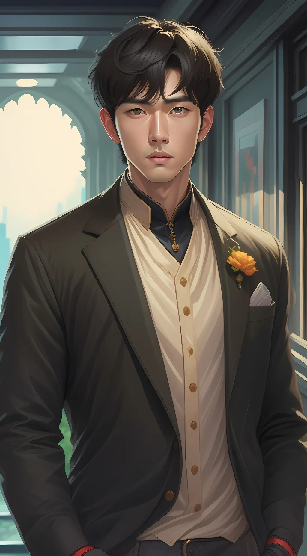 ai character: Lee Su-hyeok background