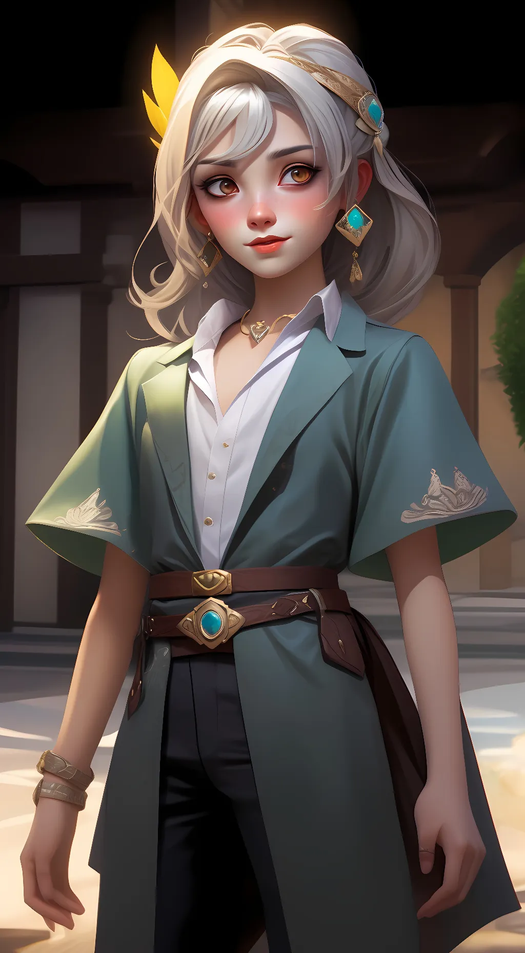 ai character: Finley background