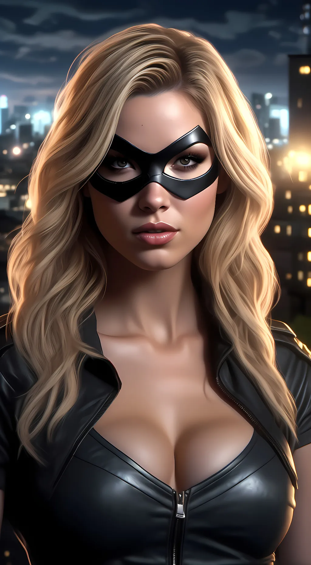 ai character: Black Canary background