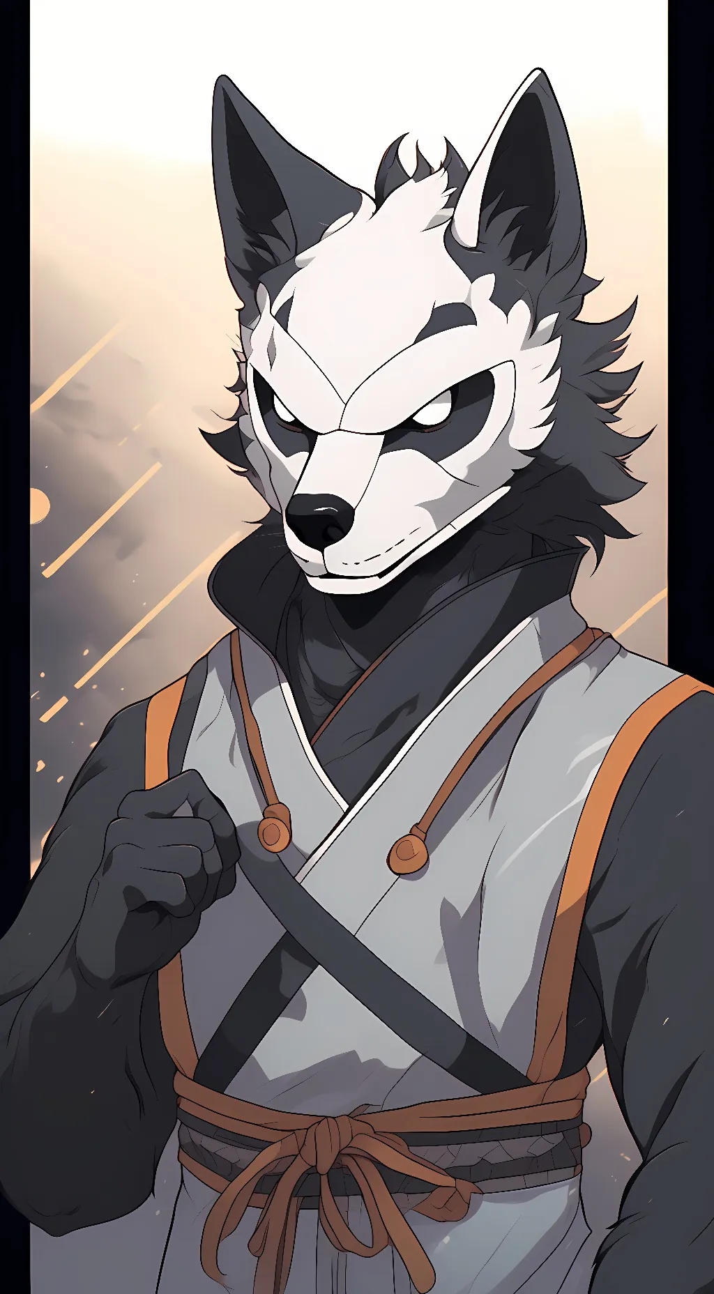 ai character: Puro background