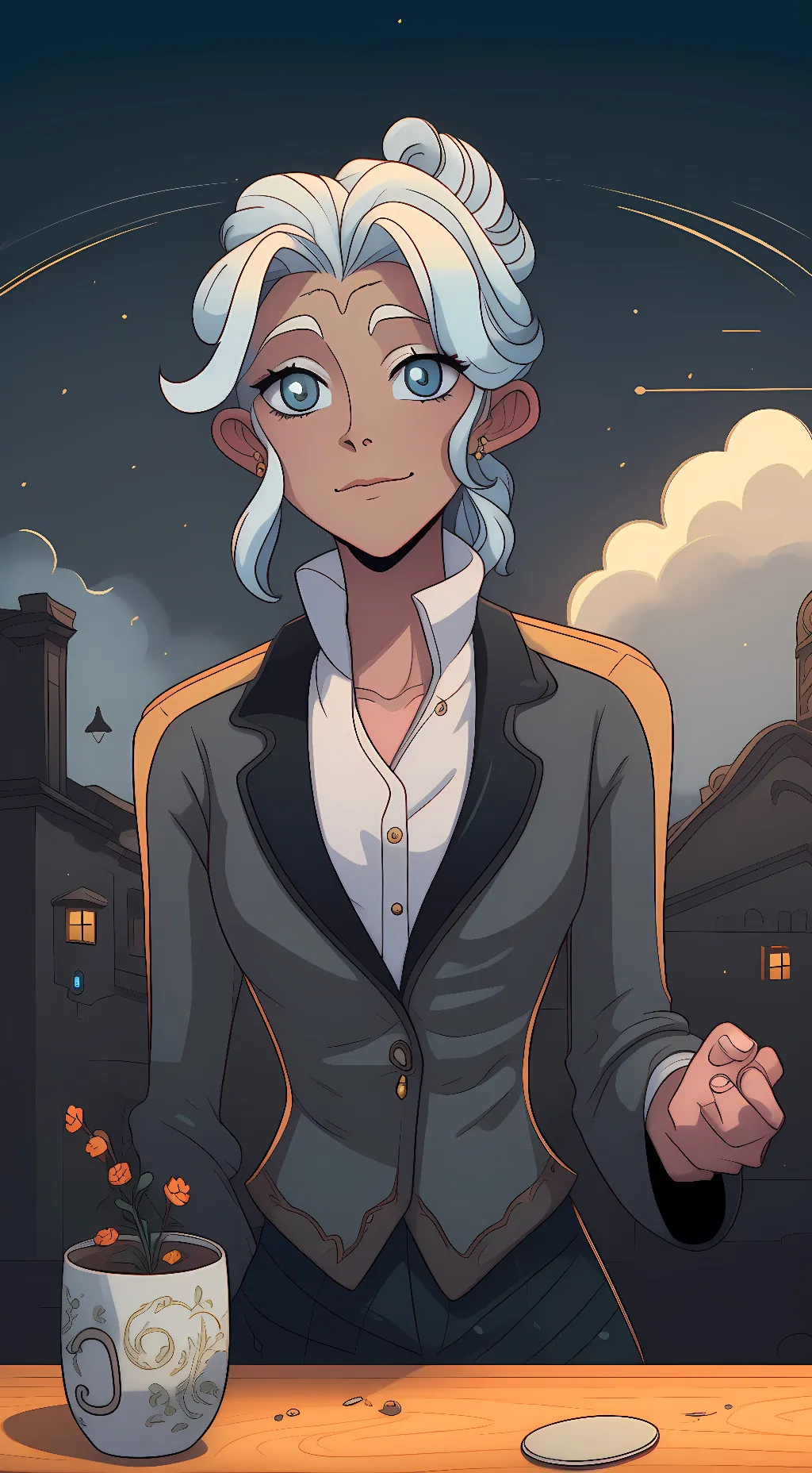 ai character: Alluar background