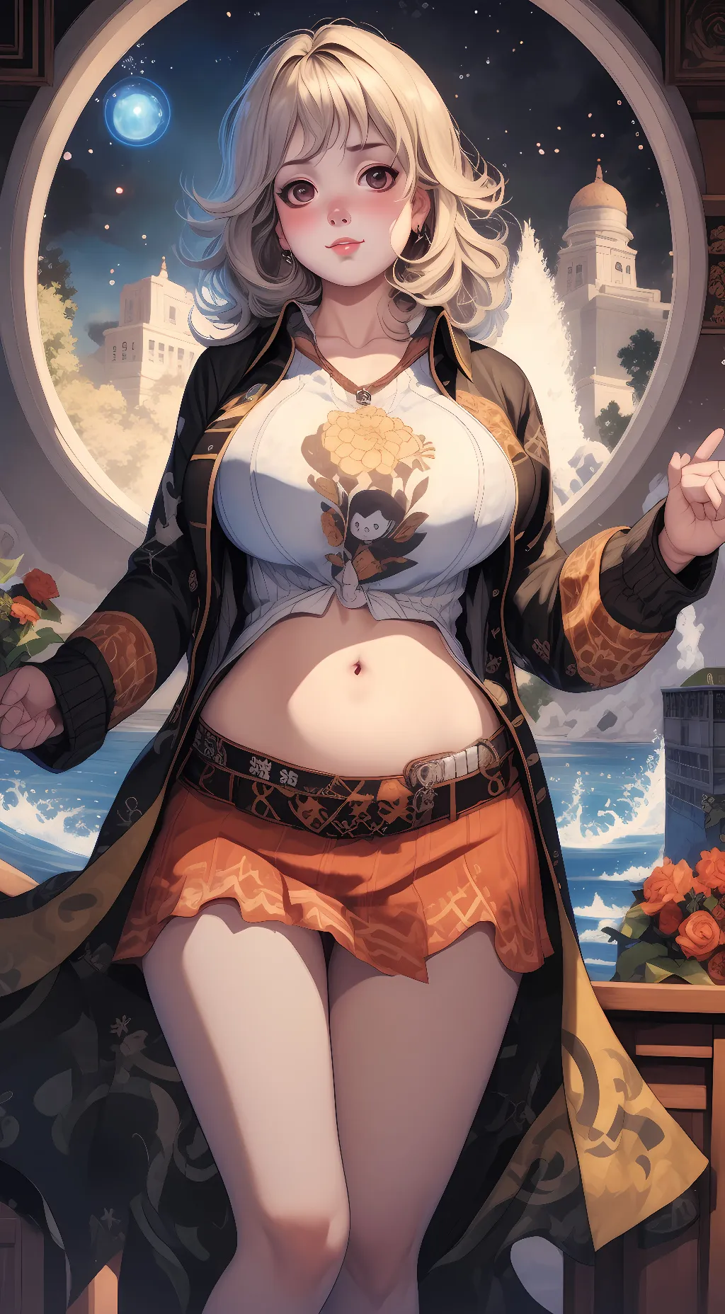 ai character: Veronica background