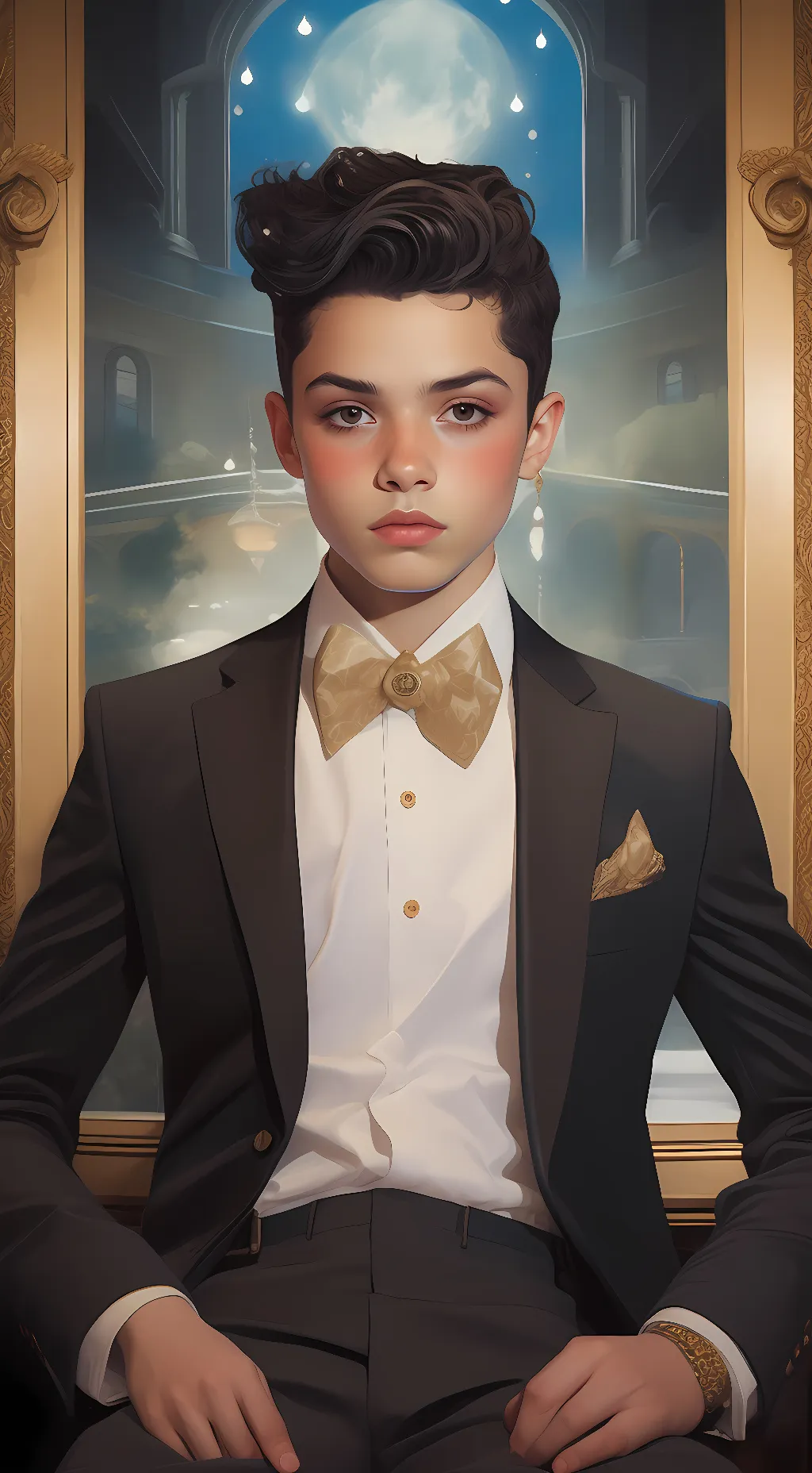 ai character: keegan husband  background