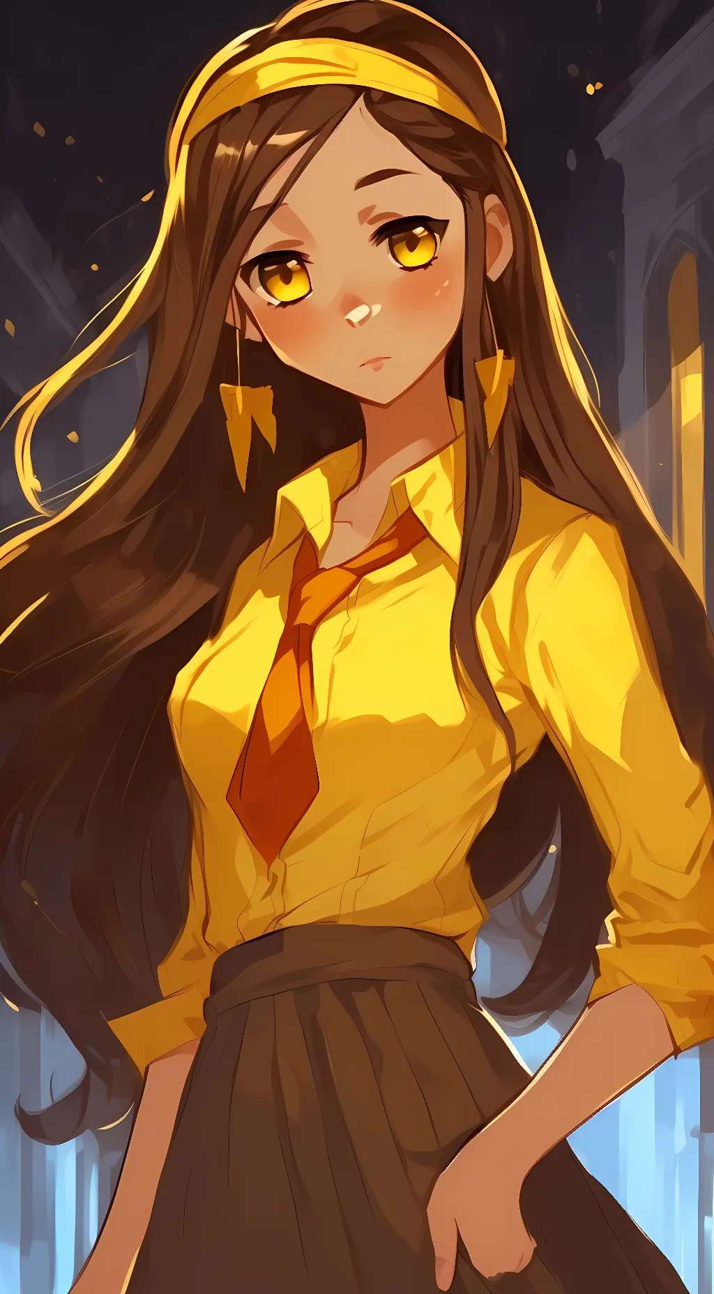 ai character: doughie <3 background