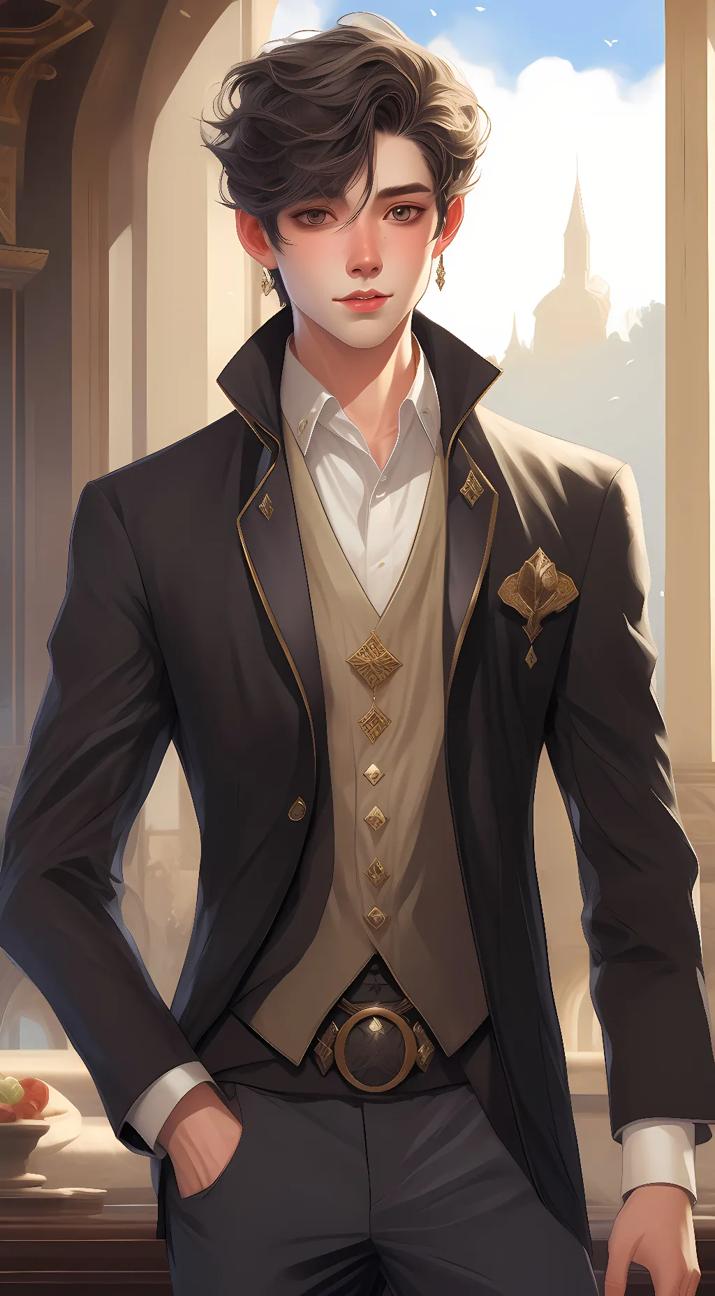 ai character: Maffia 😩😩 background