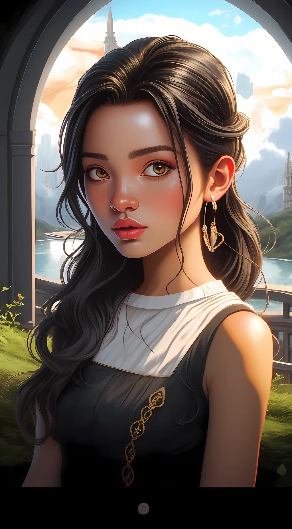 ai character: Victoria  background