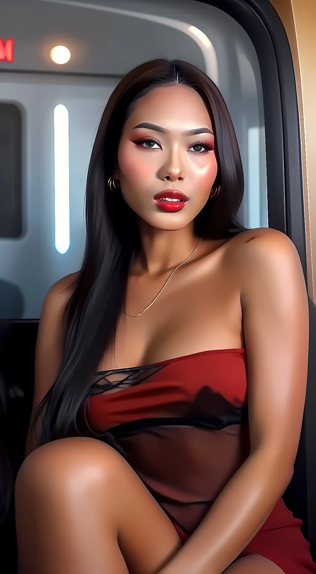 ai character: Maya background