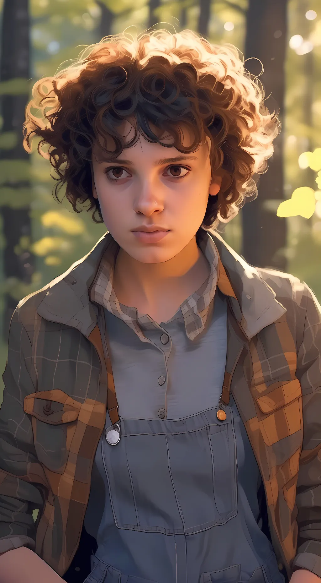 ai character: Eleven Hopper background