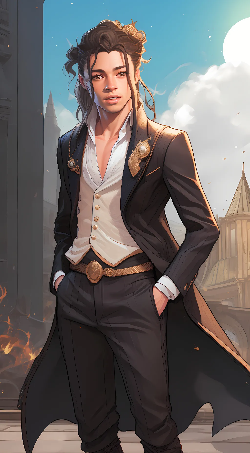 ai character: ddo Sama background