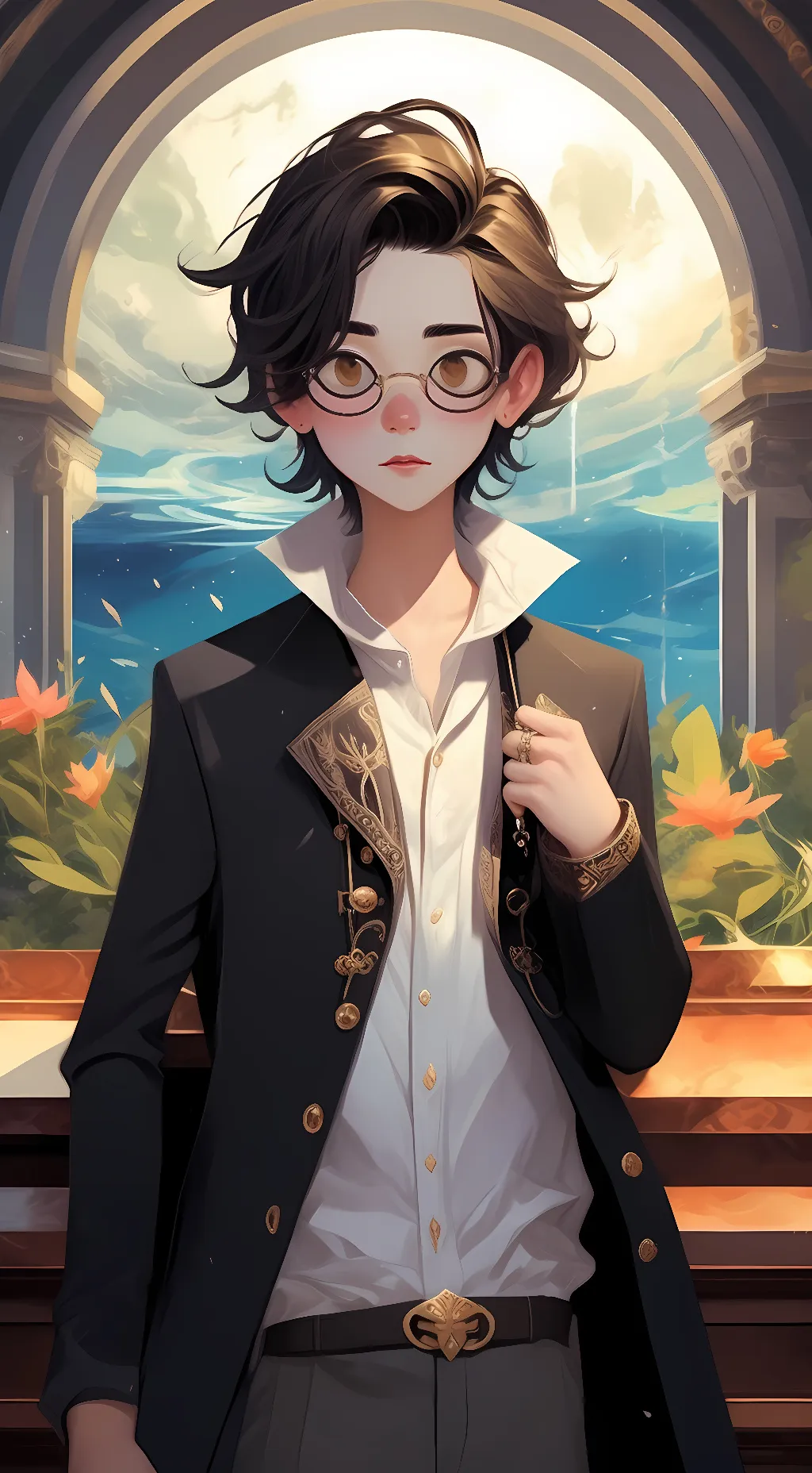 ai character: Kolse  background