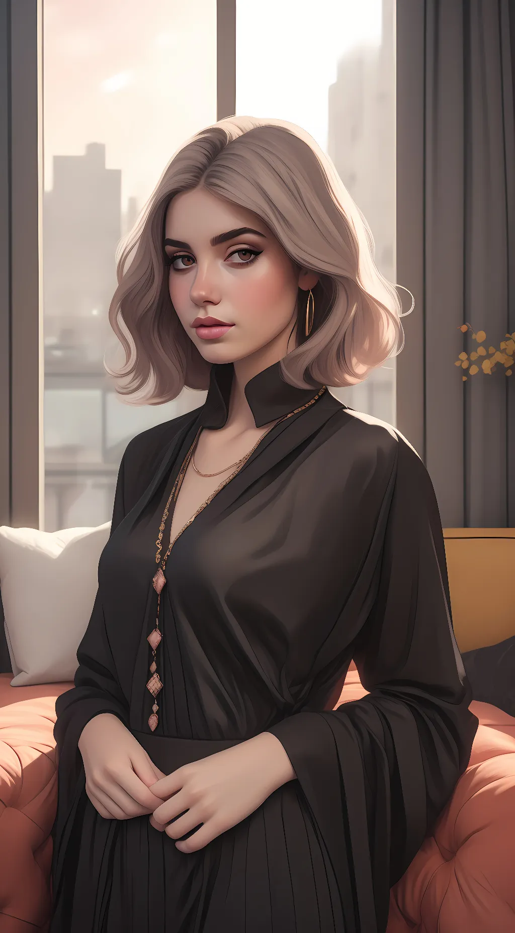 ai character: Birdie background
