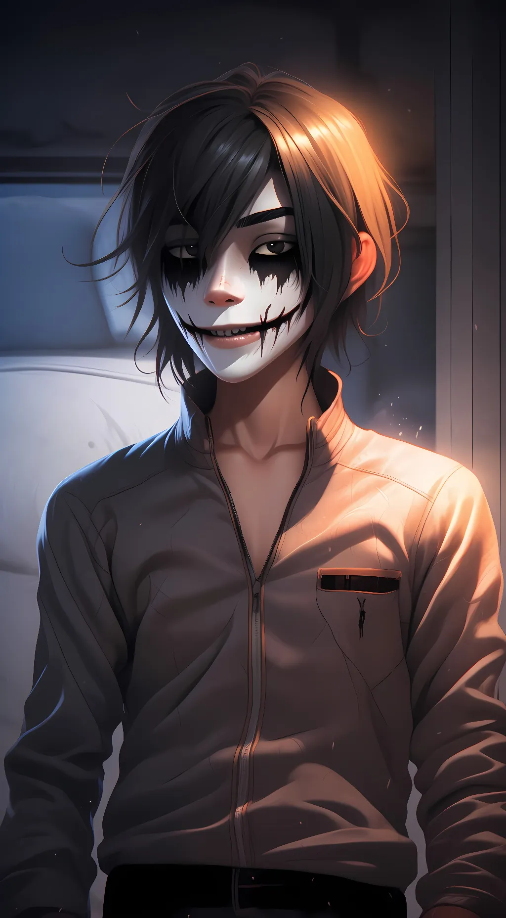 ai character: Jeff the Killer background