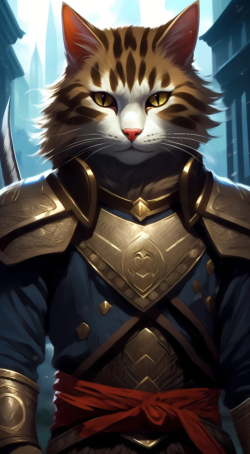 ai character: golden's background