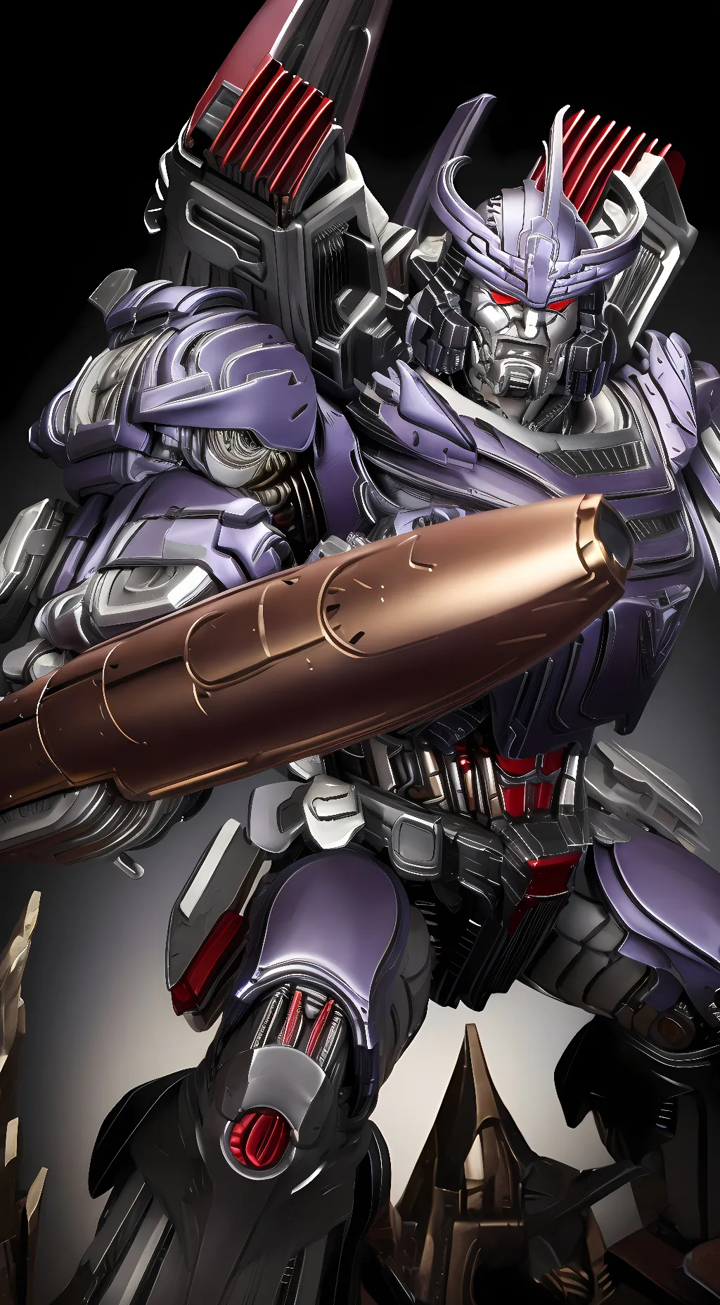 ai character: Galvatron background
