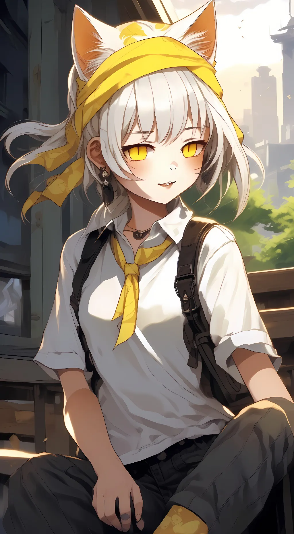 ai character: Miyuki Sato background